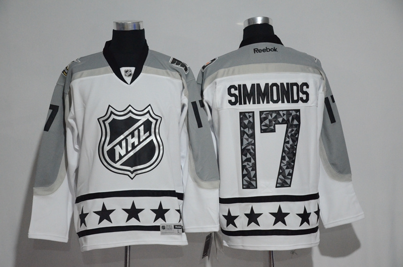 2017 NHL Philadelphia Flyers #17 Simmonds white All Star jerseys